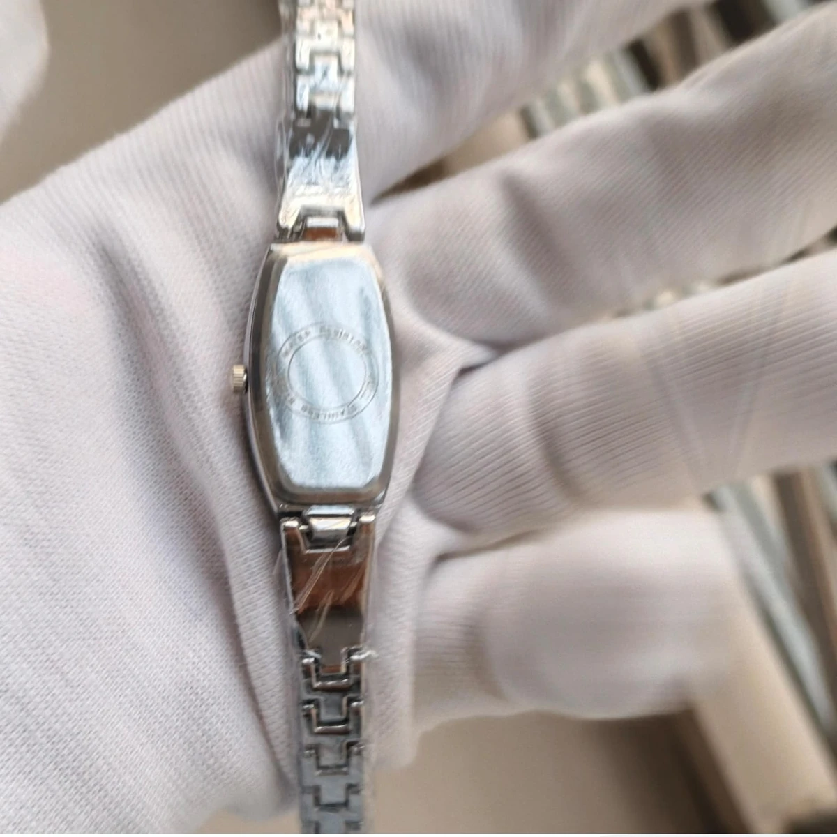 Luxury Ladis Watch Model 6090 Full Silver  Colour Watch Ladis