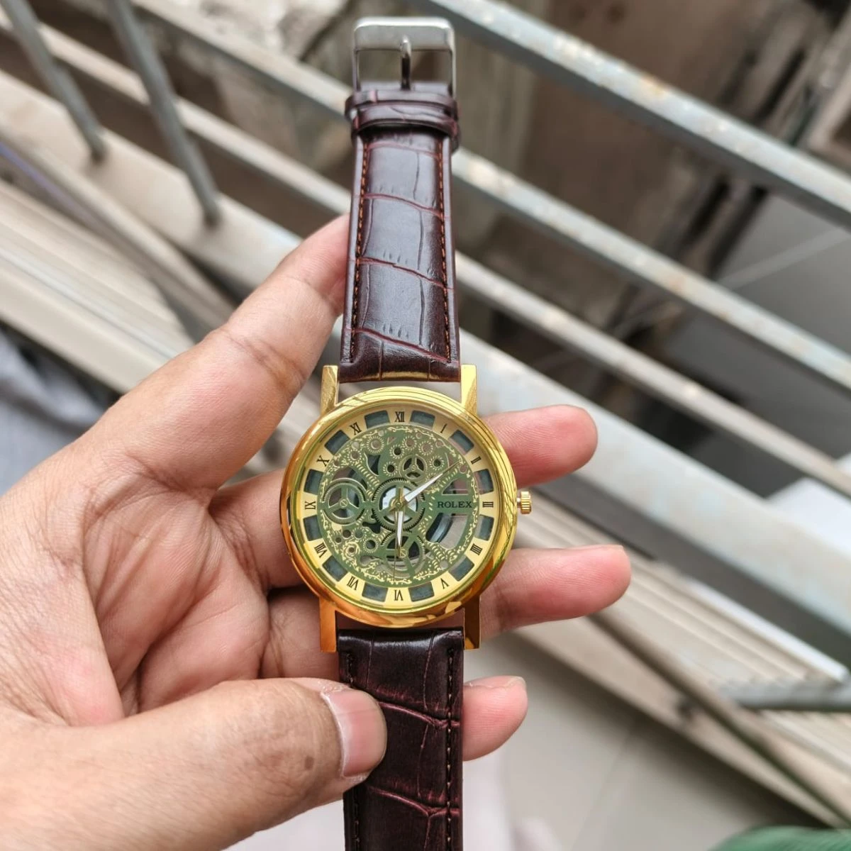 Luxury Rest Watch Model 4303 Watch For Man + এক পিস ব্যাটারি ফ্রি