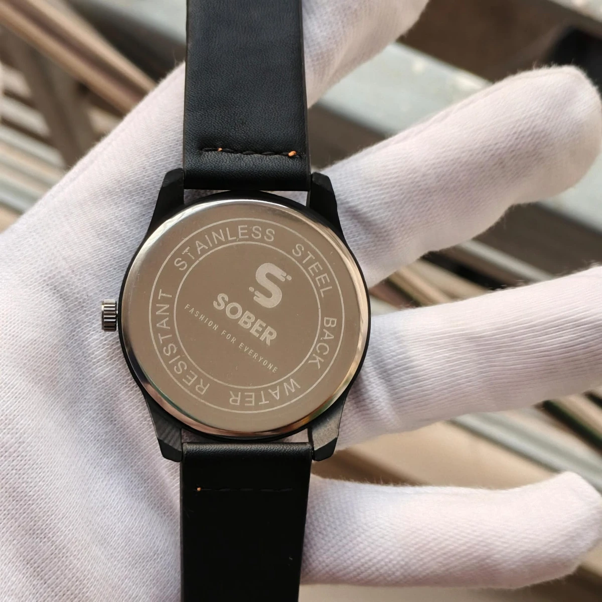 Sober Watch Model 995 Premium Watch Full Black Colour Watch For Man + এক পিস ব্যাটারি ফ্রি।