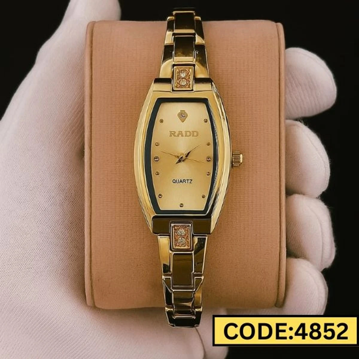 Luxury Ladis Watch Model 6090 Full Golden Colour Watch Ladis